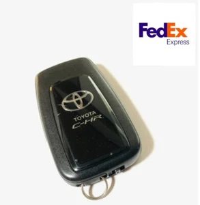Llavero inteligente genuino Toyota C-HR de 2 botones hoja sin cortar OEM JDM - Imagen 1 de 2