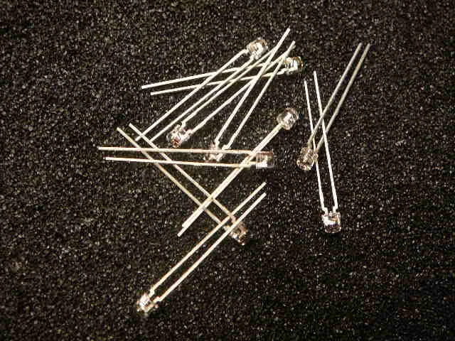 OSRAM LH K376-S LED Uni-Color RED 645nm 2-Pin T-1 **NEW** Qty.10 - Image 1 of 1