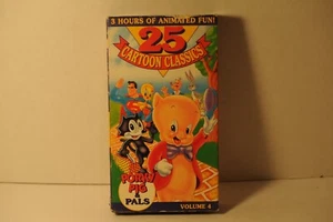 25 Cartoon Classics, Porky Pig & Pals, Vol. 4. UAV, Children Animated VHS video - Imagen 1 de 3