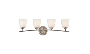 Kichler 45361 Granby 32.71 Wide 4-Bulb Bathroom Lighting Fixture - Grey - Picture 1 of 3