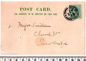 1908 The Abbey House BRADFORD ON AVON to Snailum of TROWBRIDGE - Foto 1 di 1
