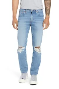 Levi's Premium Denim 511 Slim Fit Stretch Jeans Joey Distressed Wash Mens Sz 30 - Picture 1 of 15