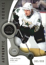 2005-06 SP Game Used Stars Hockey Card #178 Vojtech Polak Rookie