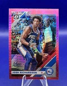 2019-20 Panini Donruss Optic JOSH RICHARDSON Hyper Pink #65 76ers / Heat - Bild 1 von 2