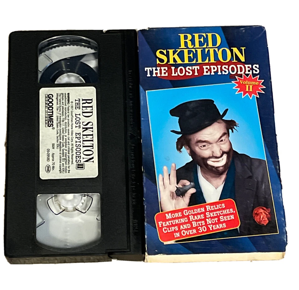 Red Skelton - The Lost Episodes Volume II (VHS 1997) 05-09580 - Image 1 of 1