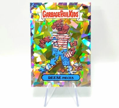 Topps Garbage Pail Kids Chrome Reese Pieces 149a Atomic Refractor Name Change - Image 1 of 4
