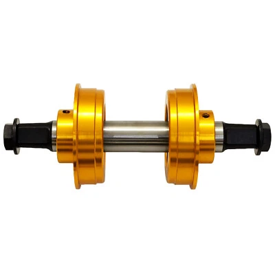 YST BMX American Sealed Bearing 127mm Bike Bottom Bracket , Gold - Image 1 of 4