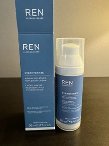 REN Everhydrate Marine Moisture Replenishing Cream 50 ml 1.7 oz Full Size NIB - Picture 1 of 5