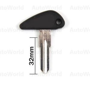 New Motorcycle Uncut Blank Key For Indian Scout 1920 - 2018 2017 2016 2015 Black - Picture 1 of 9
