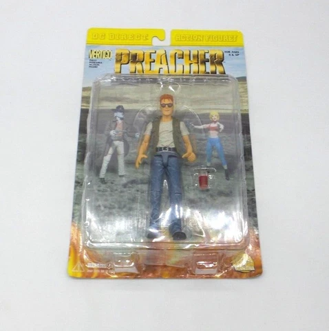 Rare Vintage Unopened DC Direct Vertigo Preacher Cassidy Action Figure Cover
