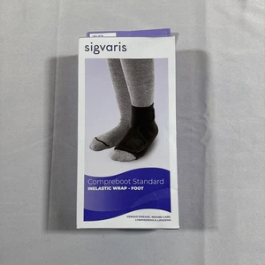 Sigvaris Compreboot Standard Inelastic Wrap Calf Black Small Neu - Bild 1 von 3