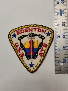 Vietnam Era? Vintage US Navy USS Edenton ATS-1 Patch - Picture 1 of 2