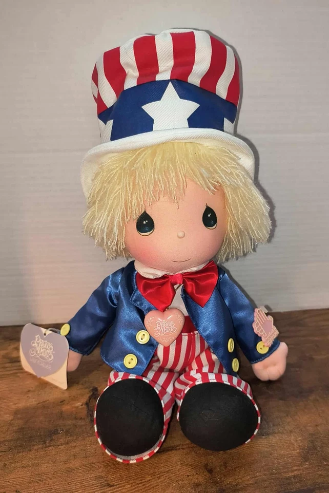 Precious Moments "Tío Sam" #4581-1986/Samuel J. Carnicero-Aplausos -16" Foto 1 de 4