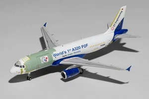 JC Wings 1:200 House Colors Airbus A320 P2F D-AAES bare metal LH2AIR338 - Picture 1 of 5