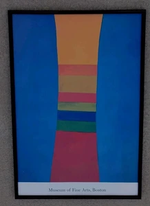 Póster de exposición enmarcado - Jack Bush: Radiant Abstraction, MFA Boston, 2018-2019 - Imagen 1 de 11