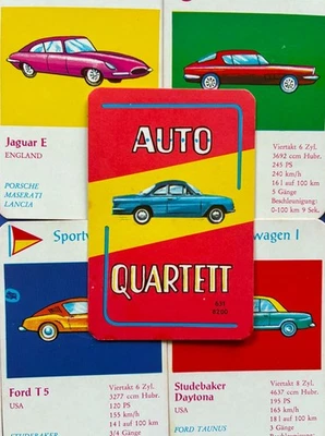Auto-Quartett - S & S - No. 631 8200 - Game - Schwager & Steinlein - Image 1 of 4