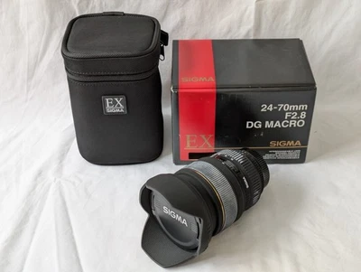 Sigma EX DG Macro 24-70mm F2.8 Nikon - Image 1 of 4