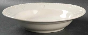 Signature Sorrento Ivory Rimmed Soup Bowl 9015808 - Picture 1 of 1