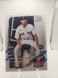2021 Topps Series 2 Photo Variation SP Chris Sale #609 Boston Red Sox - Picture 1 of 3