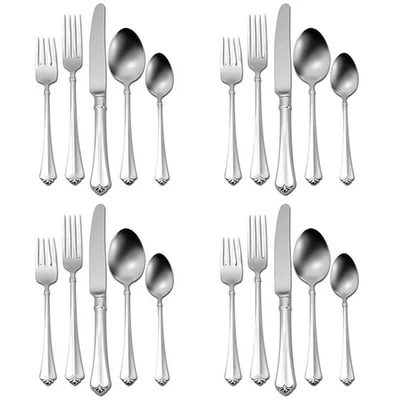 Oneida Juilliard 18/10 Stainless Steel 20pc. Flatware Set (Service for Four) - Image 1 of 4