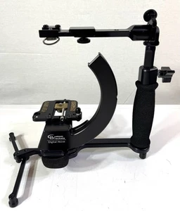 Custom Brackets Digital Pro-M Rotating Swivel 90º Elevated Camera Flash Bracket - Picture 1 of 10