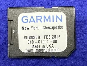 Garmin BlueChart VUS038R New York - Chesapeake - microSD/SD-Kartenkarte 2016 - Bild 1 von 3