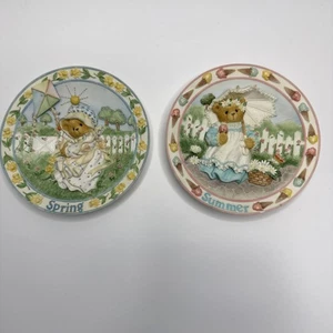 Vintage 1996 Cherished Teddies Summer Spring Set - Bild 1 von 5