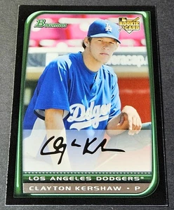 2008 Bowman Draft Picks Rookie Clayton Kershaw RC #BDP26 Dodgers - Bild 1 von 2