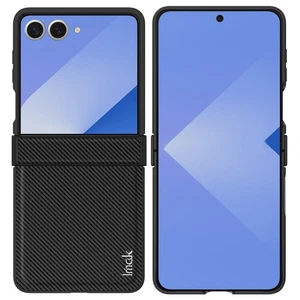 Imak Carbon Fiber Texture Case Hülle für Samsung Galaxy Z Flip6 7 FE W25 Flip 5G - Bild 1 von 9