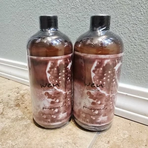Lot Of 2 Wen by Chaz Dean POMEGRANATE Cleansing Conditioner 16 oz Sealed (32 oz) - Picture 1 of 4