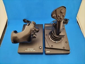 Hori PS4-094 Flight Stick for PS4/PS3/Windows 11/10 Game Controller, Used pre-ow - Picture 1 of 9