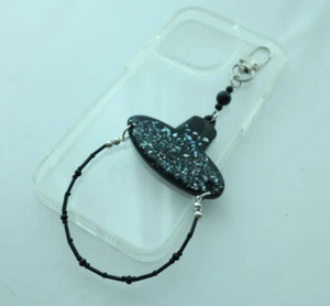 SAJA BOYS Kpop Demon Hunters GAT KEYRING Korean Trd. Hat Mother of Pearl - Picture 1 of 7