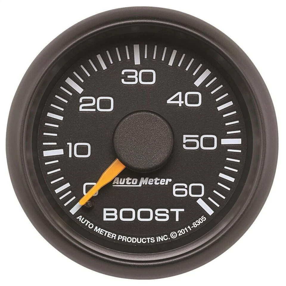 AutoMeter 8305 Chevy Factory Match Mechanical Boost Gauge - Image 1 of 4