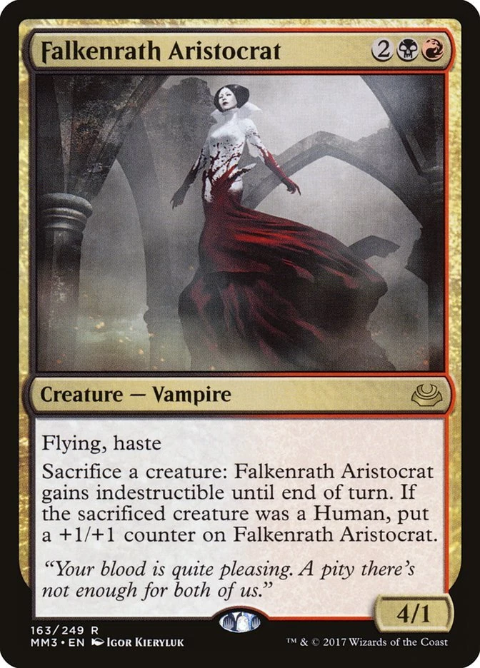 Played Falkenrath Aristocrat 163 Modern Masters 2017 MM3 MTG - Image 1 of 1