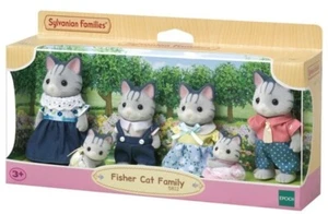 Sylvanian Families Set 5812 - Fisher Cat Family - Picture 1 of 1