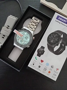 Montre Connectée Intelligente Android iOS SmartWatch Amoled Call Fitness ECG+PPG - Photo 1/6