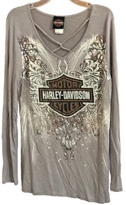 Harley Davidson Size L longer length light weight - Picture 1 of 5