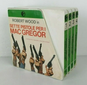 Sept Pistolets Pour I Mac Gregor - Rober Wood - Film - Super 8MM - 4 Bobines - Bild 1 von 4