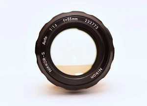 Beautiful  Nikkor-S Auto 55mm 1.2 Lens Ai - Picture 1 of 3
