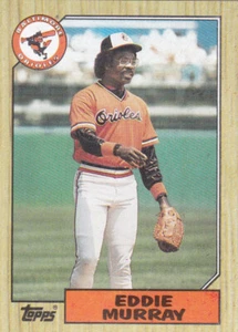 1987 TOPPS..EDDIE MURRAY..NRMT..CARD # 120..ORIOLES..FREE COMBINED SHIPPING - Picture 1 of 1