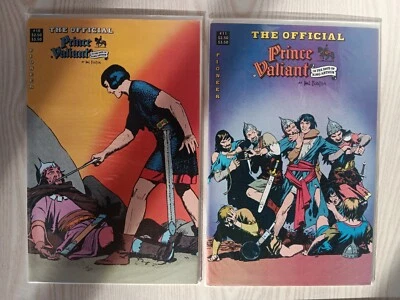 Lote de 2 cómics oficiales de Prince Valiant #10 #11 Hal Foster  Foto 1 de 4