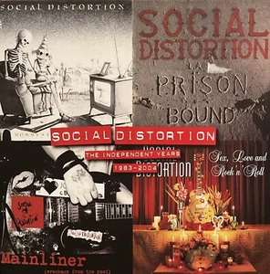 Social Distortion - The Independent Years 1983-2004 LP Box Set 2016 Spinefarm EX - Picture 1 of 16