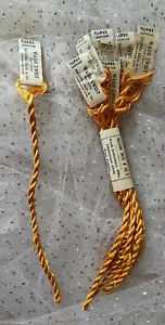 Antique Belding Bros Wash Twist SILK FLOSS Embroidery GOLD ONE SINGLE SKEIN 10YD - Picture 1 of 8