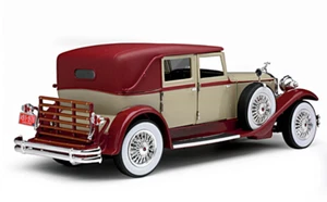 1930 PACKARD LEBARON CREAM & RED 1:18 DIECAST MODEL CAR SIGNATURE MODELS 18115 - Picture 1 of 8
