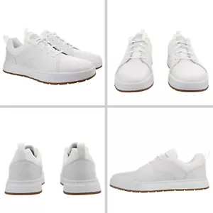 Timberland Men's MAPLE GROVE OXFORD White Casual Leather Shoes Size 8 NIB - Picture 1 of 11