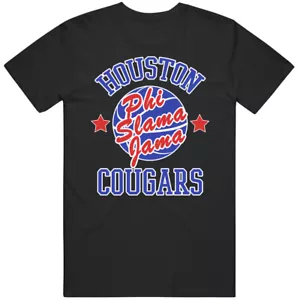 Houston Basketball College Phi Slama Jama America T Shirt - Picture 1 of 2