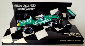 PMA  MINICHAMPS  1:43  D. SULLIVAN  TYRRELL FORD 012  1983  " BENETTON " - Bild 1 von 3