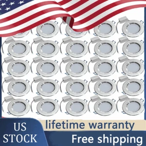 10-20PCS Dimmable LED Downlight 9W Recessed Ceiling Spot Light 110V With Driver - Picture 1 of 10