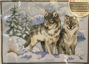 Rare Dimensions A Pair of Wolves Cross Stitch 2011 pattern #6800 only - Picture 1 of 3