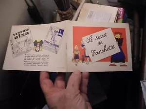 LE SECRET DE FRANCHETTE Livret Publicitaire Coloriage ALSA Levure Alsacienne - Picture 1 of 3